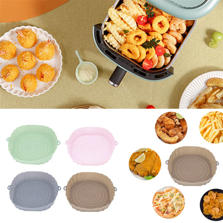 Air Fryer Silicone Basket Silicone Mold Airfryer Oven